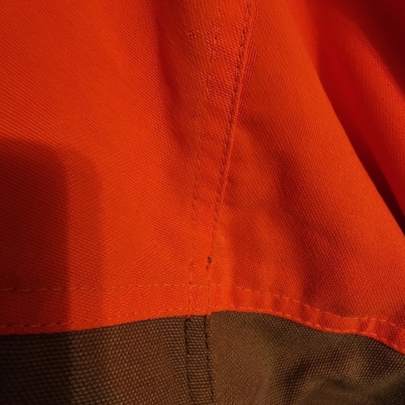 Gamehide Hunting Full-Zip Jacket Orange Cargo Mens Size M (Few Marks See Pics) - Picture 2 of 8